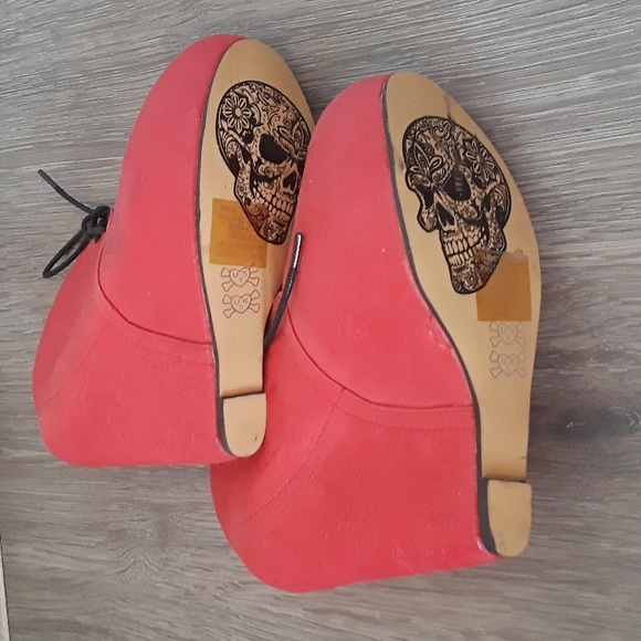 Sugar Skull Heel Booties - Picture 8 of 11